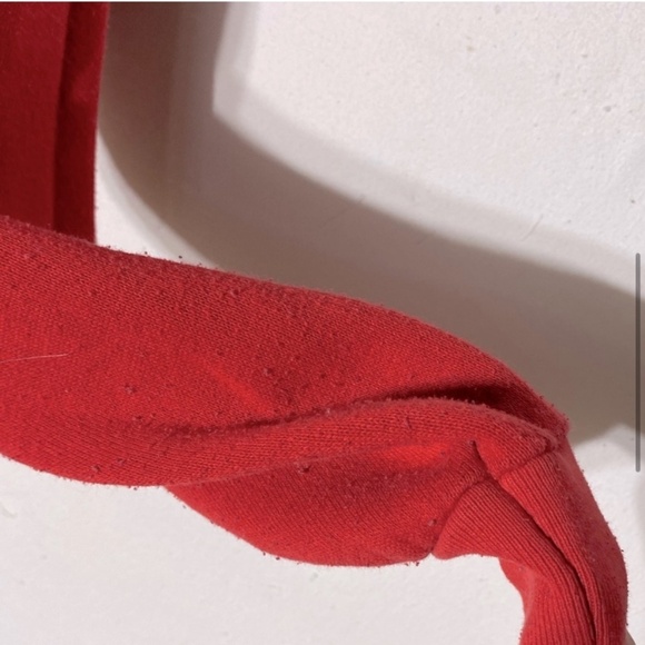 Vintage Ebert Sportswear Red Indiana University Hoosiers Crew Neck Sweatshirt L - Picture 7 of 15